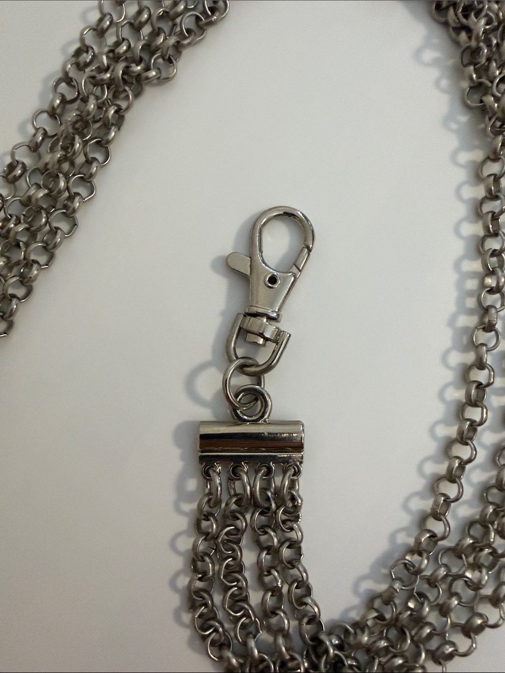 Silver Chain Belt Accessory - Picture 4 of 5